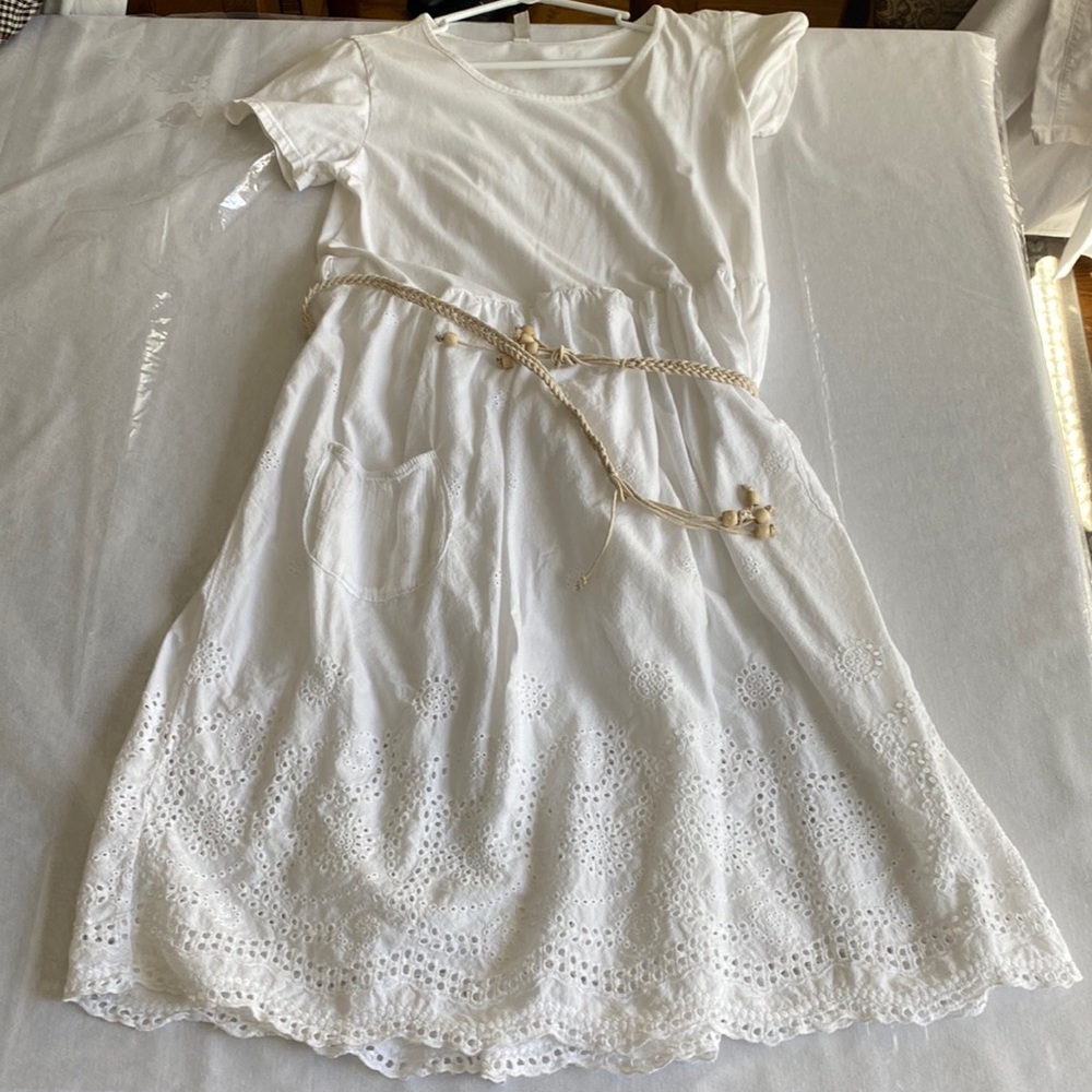 100% cotton day time dress